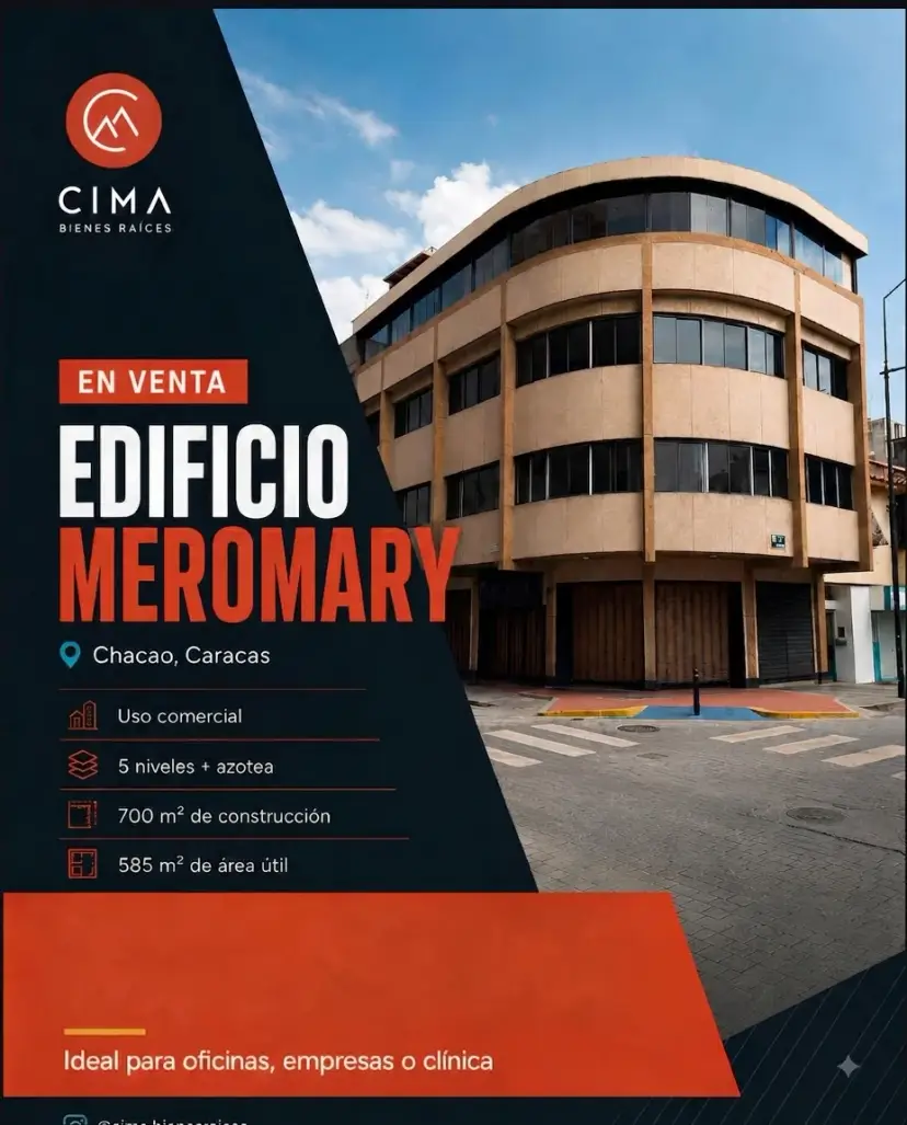 EDIFICIO COMERCIAL COMPLETO EN CHACAO | IDEAL PARA EMPRESAS E INVERSIONISTAS _71588