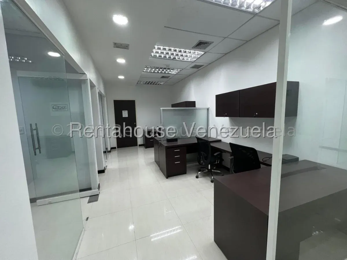 Oficina En Alquiler Los Ruices, Totalmente Amoblada. Posee Internet Y Línea Telefónica - 11