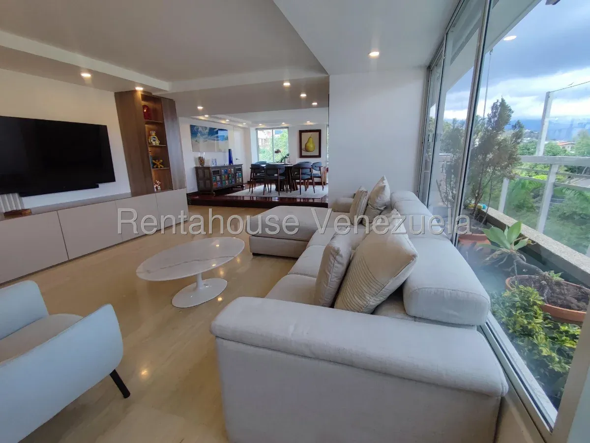 Bello Y Espacioso Apartamento En Venta Los Samanes Caracas. Pent-house Dúplex Con Terraza - 2