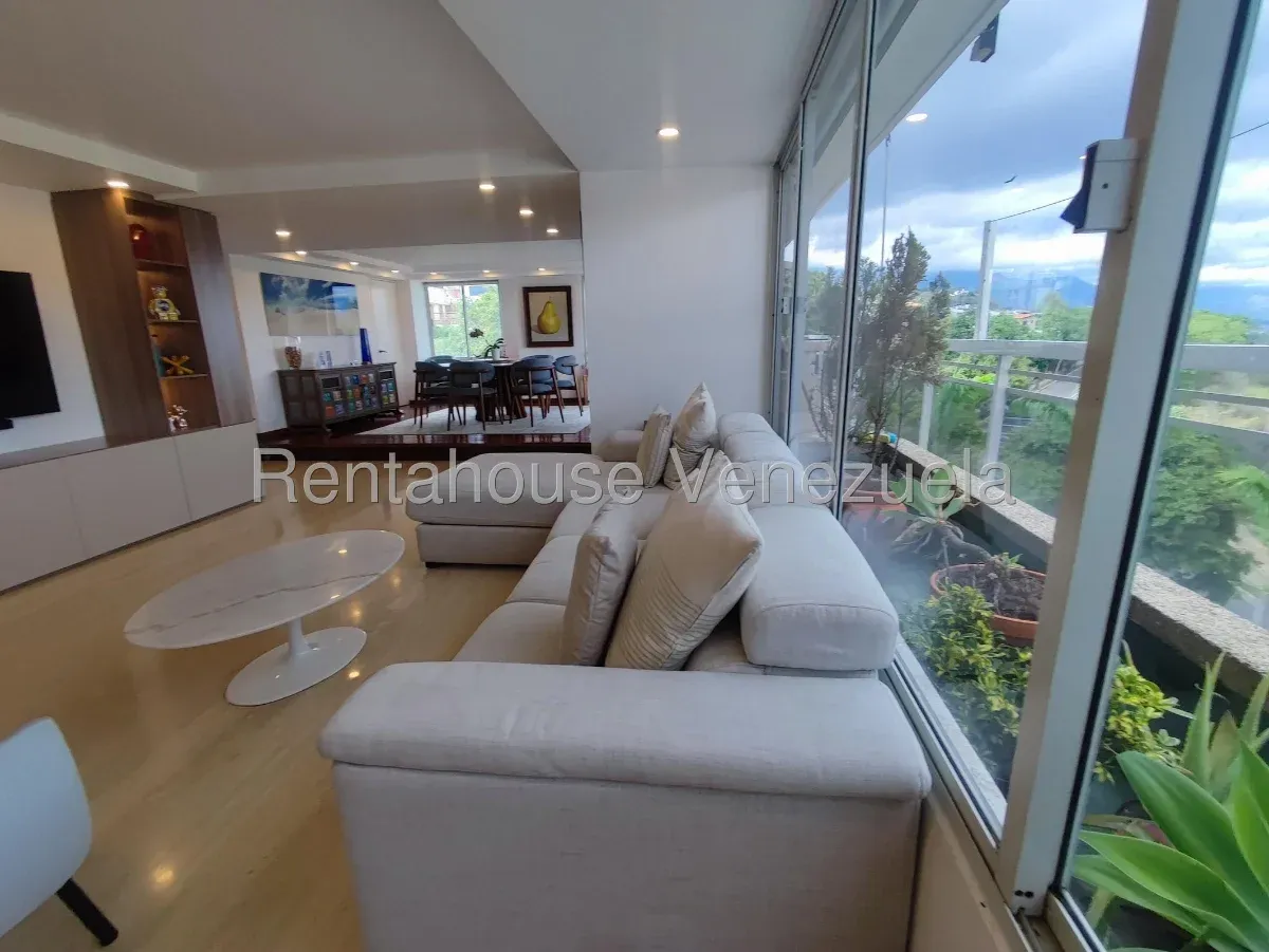 Bello Y Espacioso Apartamento En Venta Los Samanes Caracas. Pent-house Dúplex Con Terraza - 7
