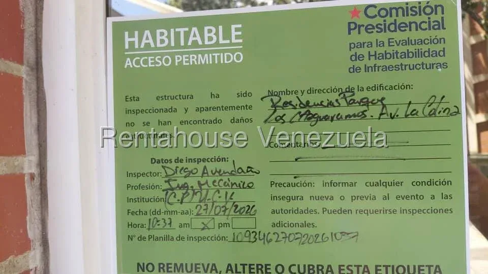 Apartamento en Colinas de los Chaguaramos, CR, MLS 27-1784. - 2
