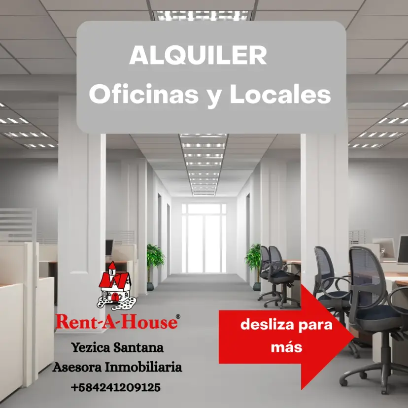 Locales y oficinas en alquiler en Caracas