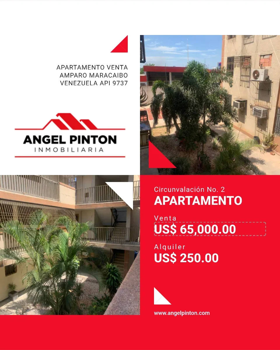 APARTAMENTO VENTA AMPARO MARACAIBO VENEZUELA API 9737