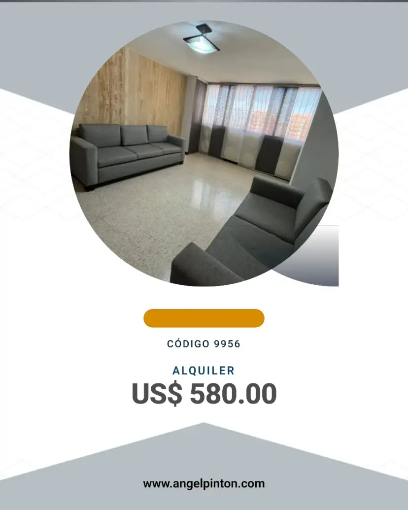 APARTAMENTO ALQUILER AV. LAS DELICIAS MARACAIBO VENEZUELA API 9956