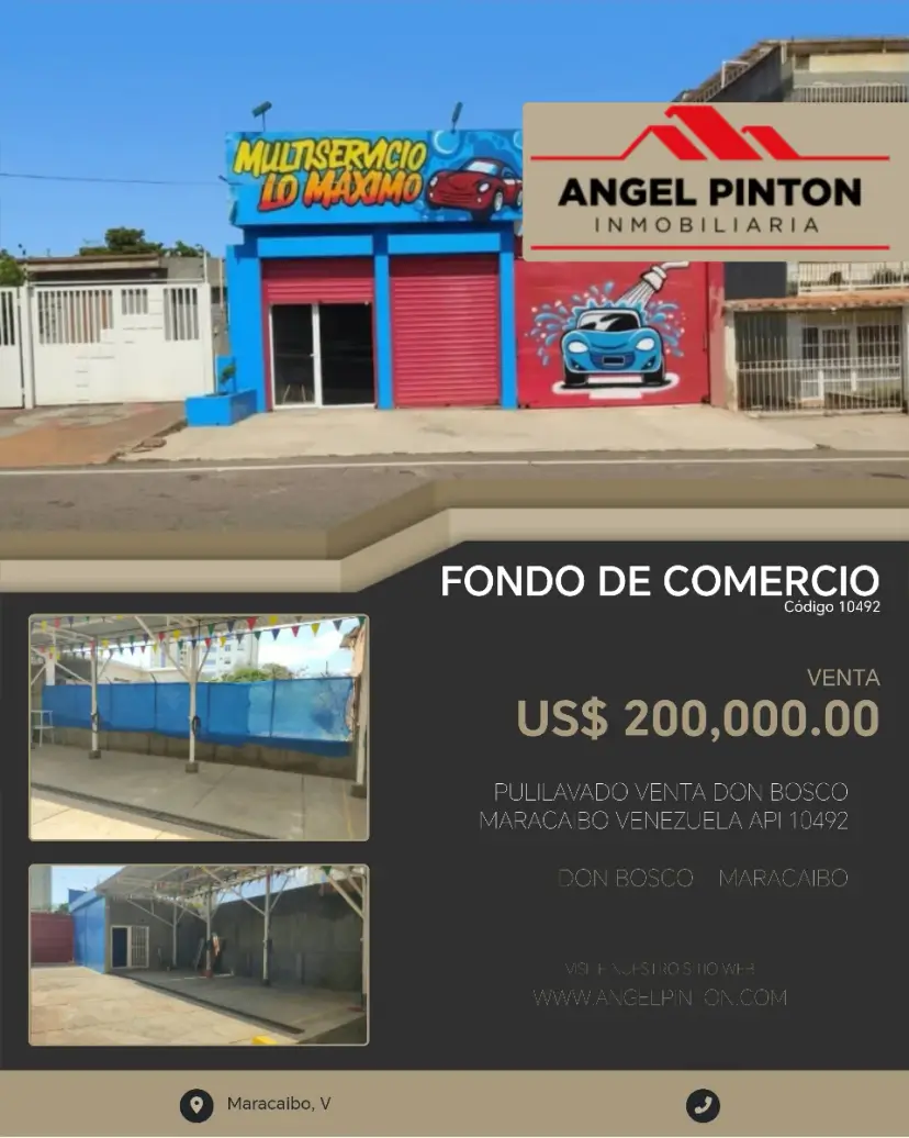 PULILAVADO VENTA DON BOSCO MARACAIBO VENEZUELA API 10492