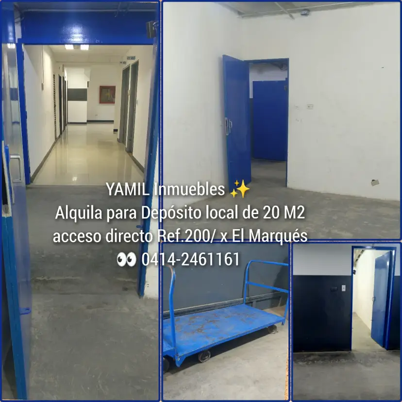 Se Alquila Para DEPOSITO Local 55 mt2 x El Marqués 