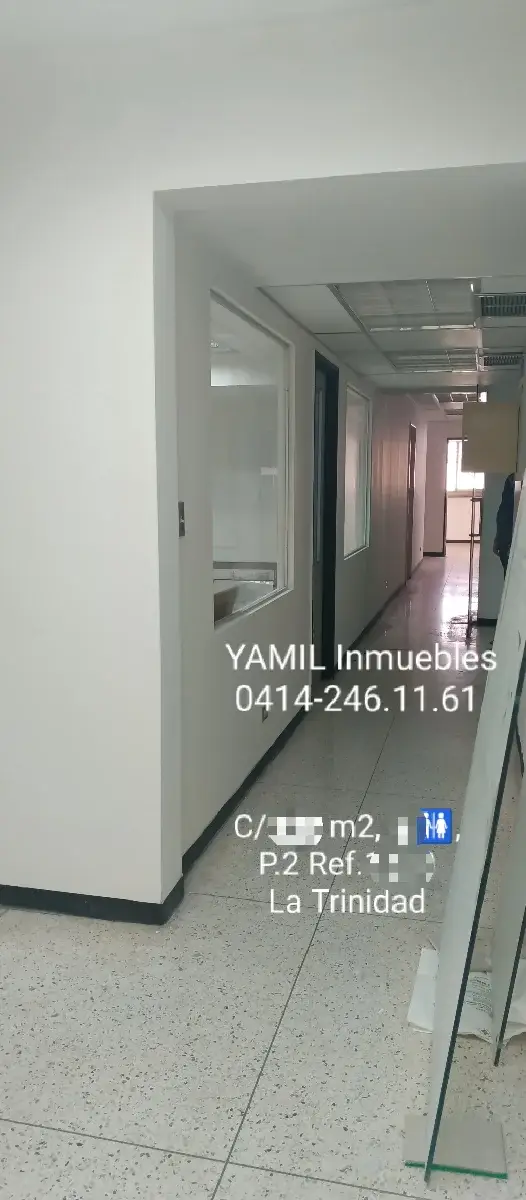 SE ALQUILA OFICINA DE 314 M2 EN LA TRINIDAD 