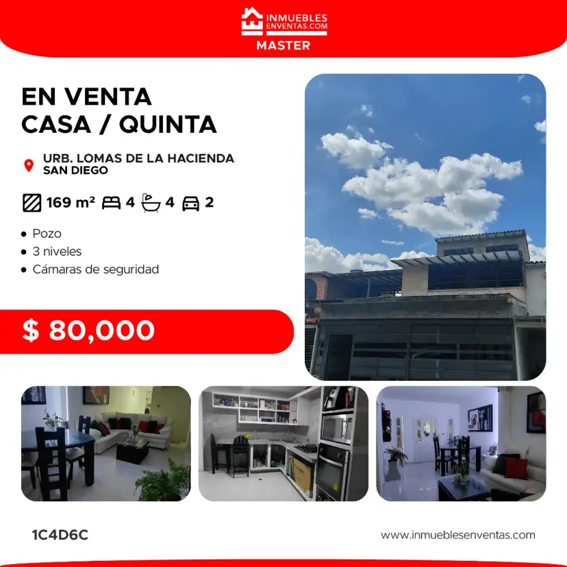 Casa en venta Urb Lomas de la hacienda, San Diego 