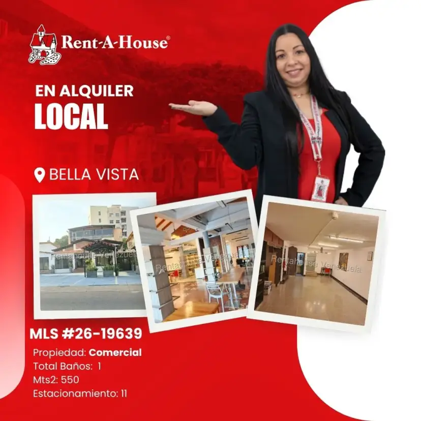 MLS 26-19639 ALQUILER DE LOCAL COMERCIAL EN AV BELLA VISTA 