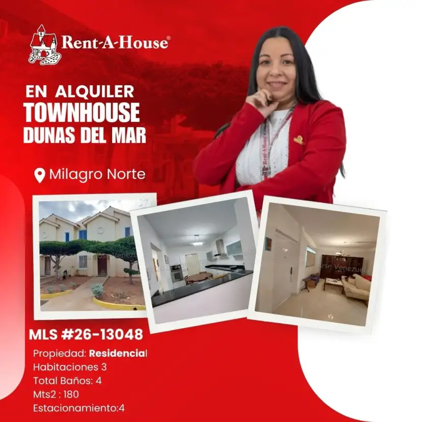 MLS 26-13048 ALQUILER DE TOWNHOUSE EN DUNAS DEL MAR