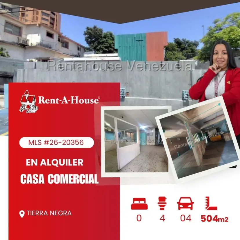 MLS 26-20356 ALQUILER DE CASA COMERCIAL EN TIERRA NEGRA 