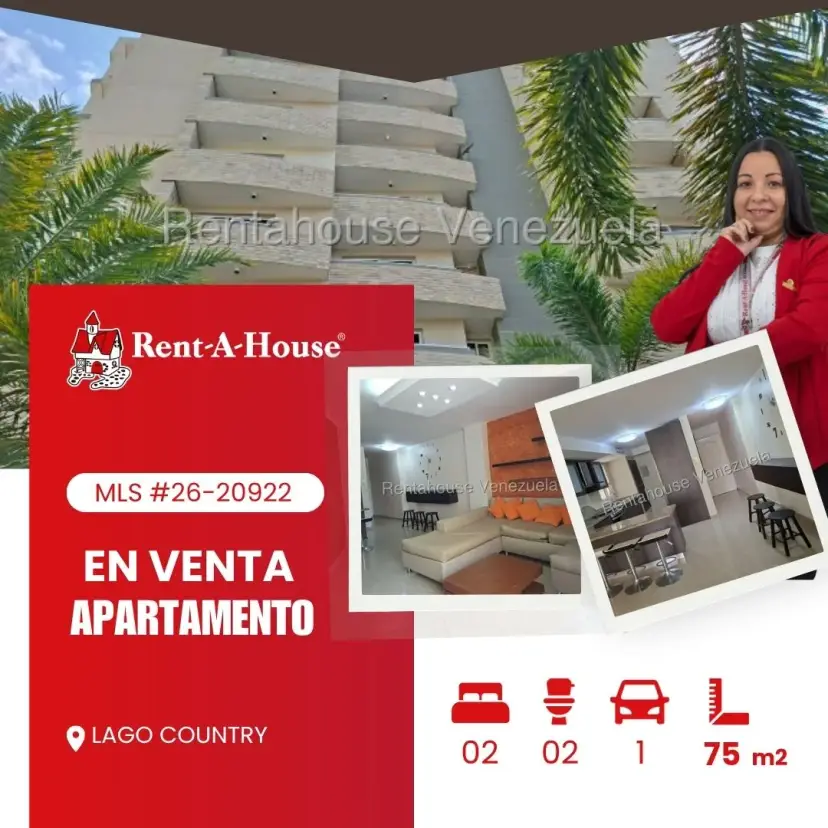 MLS 26-20922 VENTA DE APARTAMENTO EN LAGO COUNTRY 