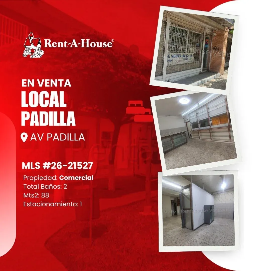 MLS -26-24527 VENTA DE LOCAL EN AV PADILLA 