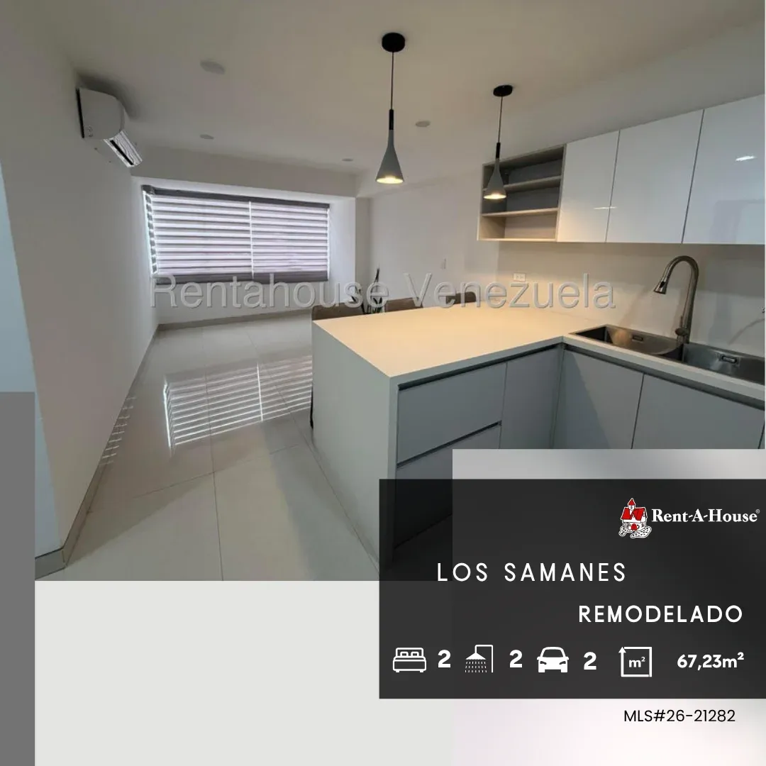 Apartamento remodelado en los Samanes