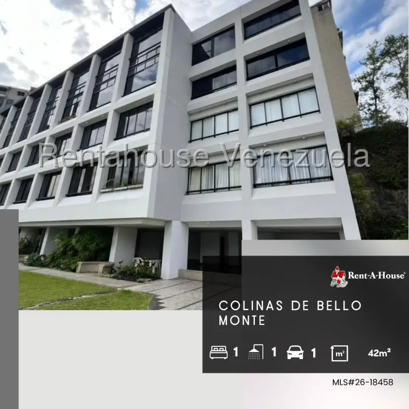 Alquiler de Apartamento en Colinas de Bello Monte. 42Mtrs2