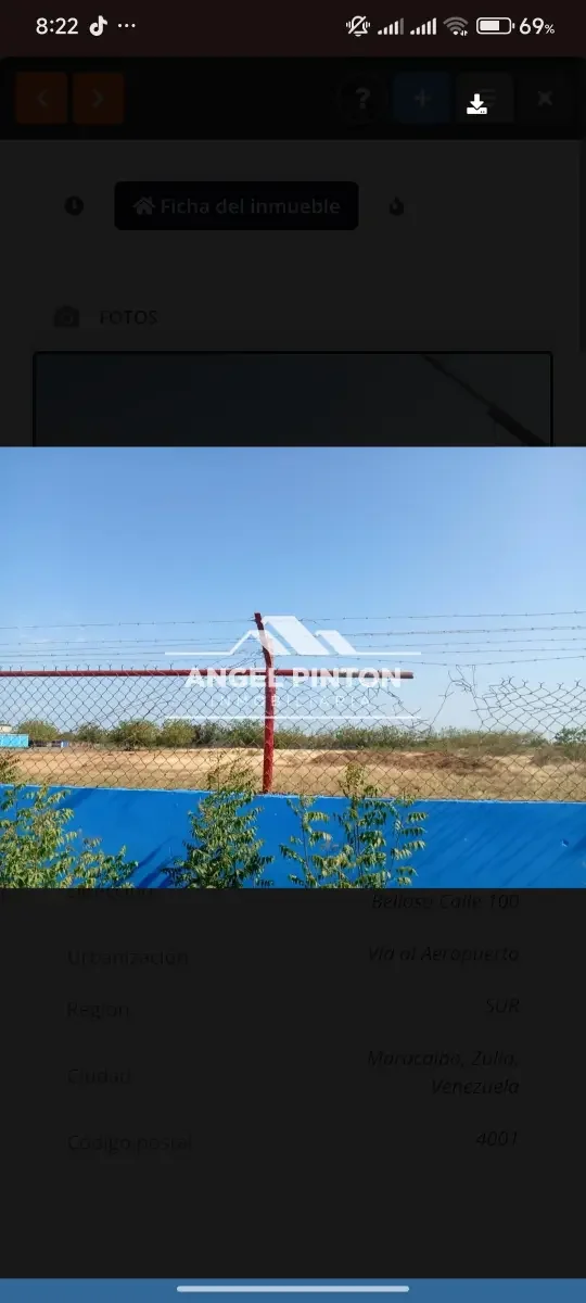 TERRENO EN VENTA VIA AL AEROPUERTO MARACAIBO VENEZUELA API 9465 - 3