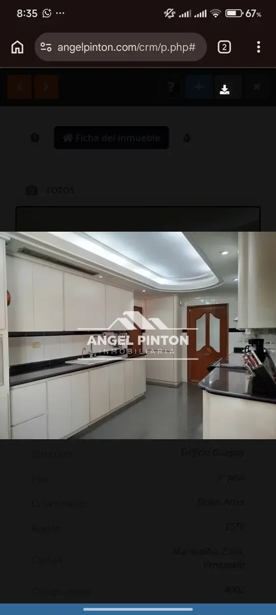 APARTAMENTO VENTA BELLAS ARTES MARACAIBO VENEZUELA API 9404 - 14