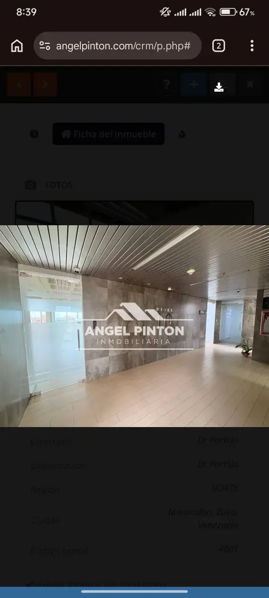 OFICINA EN VENTA TORRE 13 MARACAIBO,ZULIA API9390 - 7