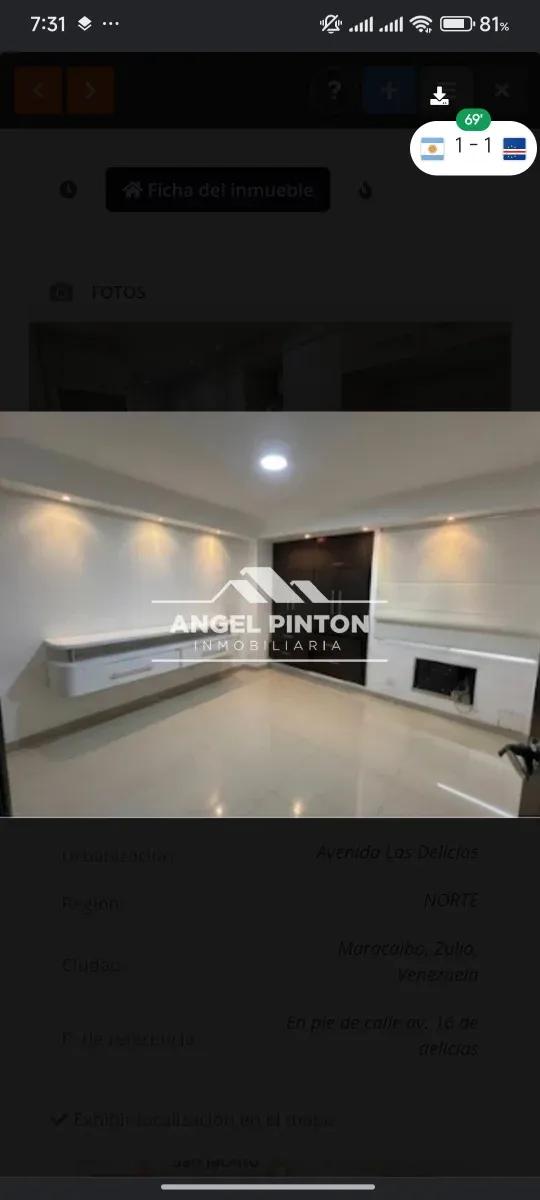 APARTAMENTO VENTA AV LAS DELICIAS MARACAIBO VENEZUELA API 20260 - 3