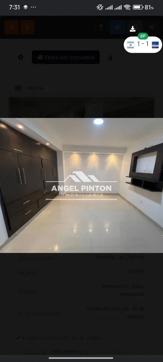 APARTAMENTO VENTA AV LAS DELICIAS MARACAIBO VENEZUELA API 20260 - 5