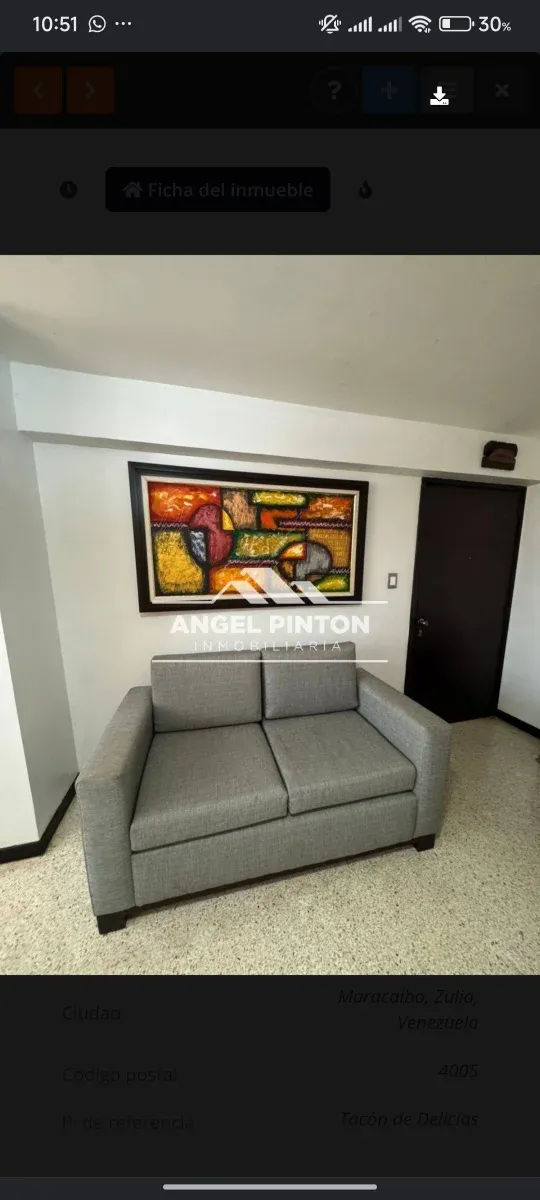 APARTAMENTO ALQUILER AV. LAS DELICIAS MARACAIBO VENEZUELA API 9956  - 3