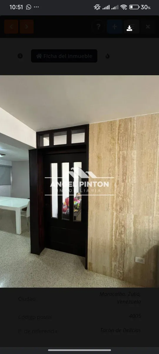 APARTAMENTO ALQUILER AV. LAS DELICIAS MARACAIBO VENEZUELA API 9956  - 6