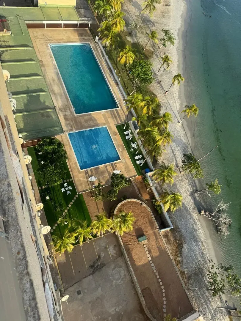 Lindo apartamento,tipo estudio, primera línea de Mar.Porlamar,Nueva Esparta