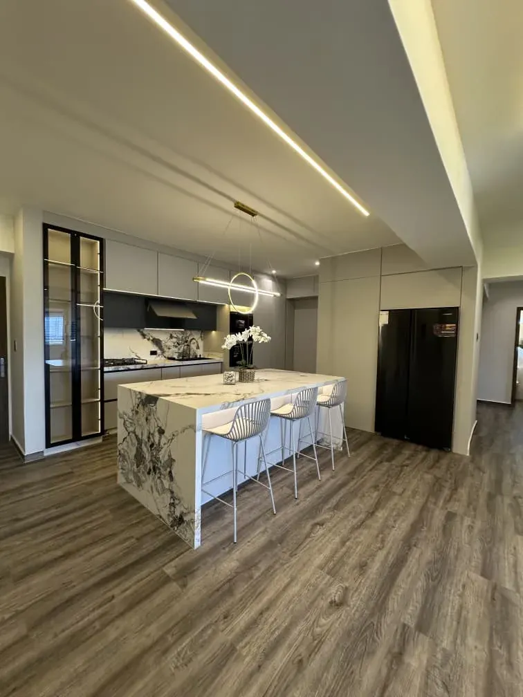 EN VENTA APARTAMENTO MODERNO EN LA TRIGALEÑA BAJA  EDIF CON PLANTA ELECTRICA 50% Y POZO DE AGUA - 3