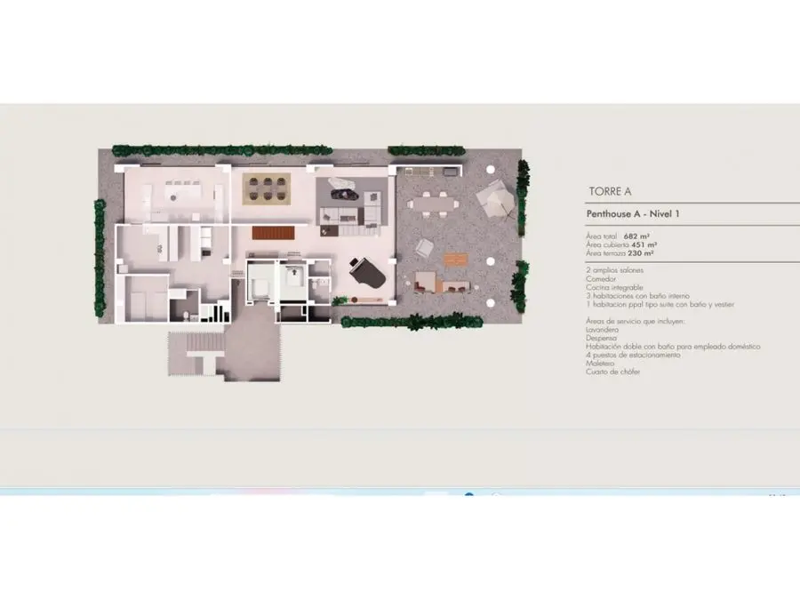 Se Vende Apto 360m² Altamira - 5