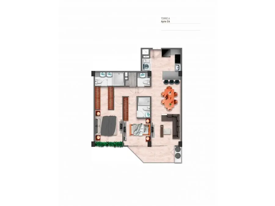 VENTA APARTAMENTO DE LUJO 108.66m2 CON FINANCIAMIENTO, LA CASTELLANA. - 2