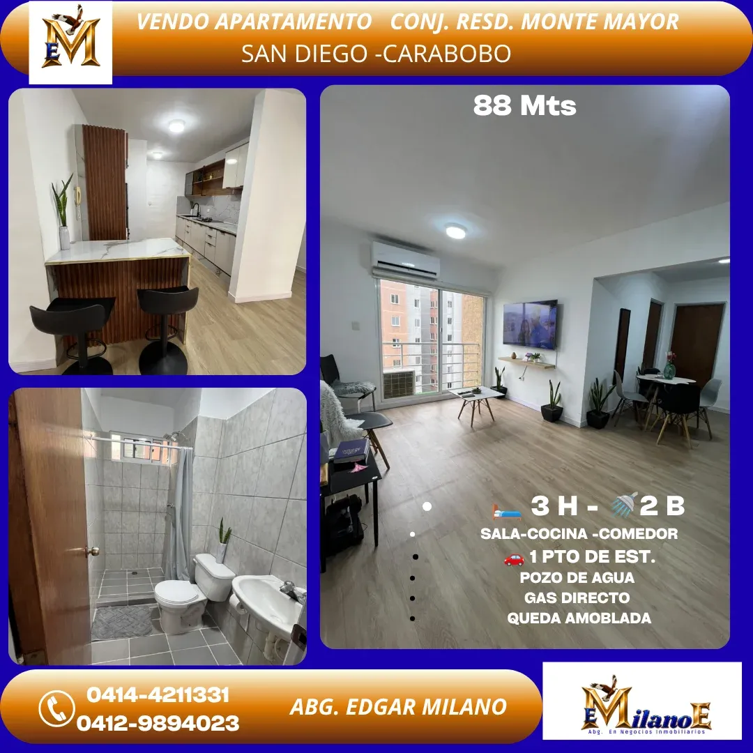 APARTAMENTO – CONJ. RESIDENCIAL MONTE MAYOR, SAN DIEGO  - 9