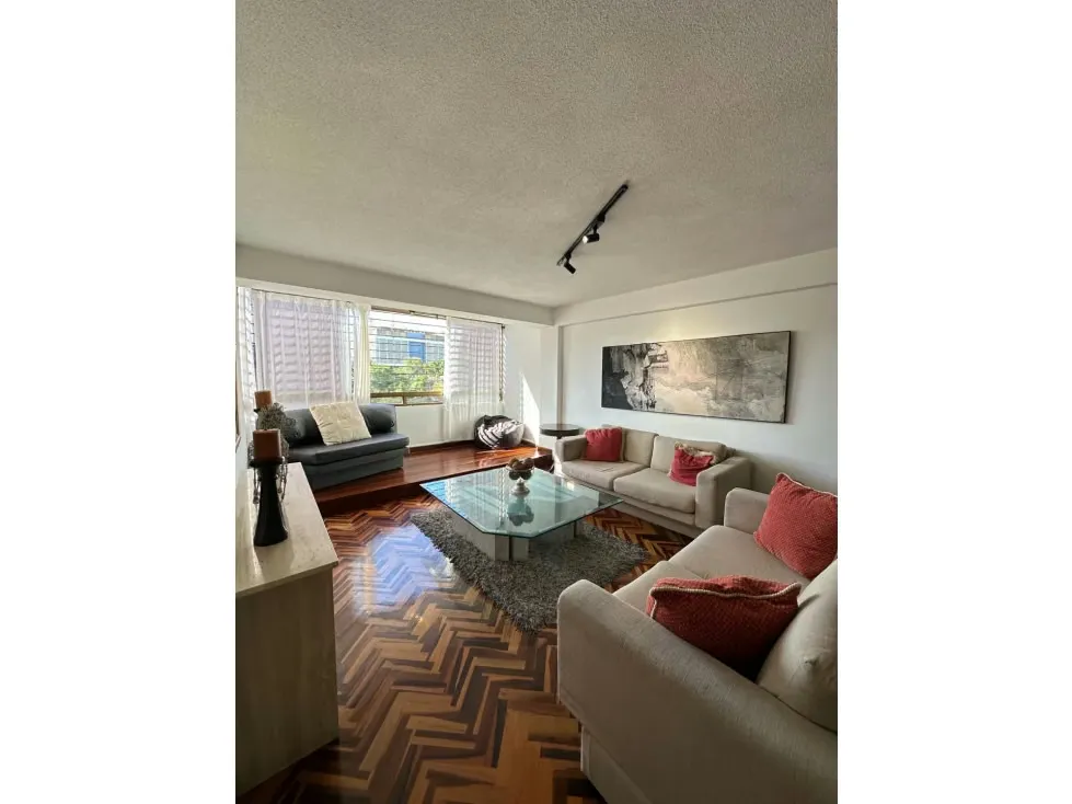 Alquilo apartamento amoblado en calle cerrada 120m2 Los Samanes 8499 - 2