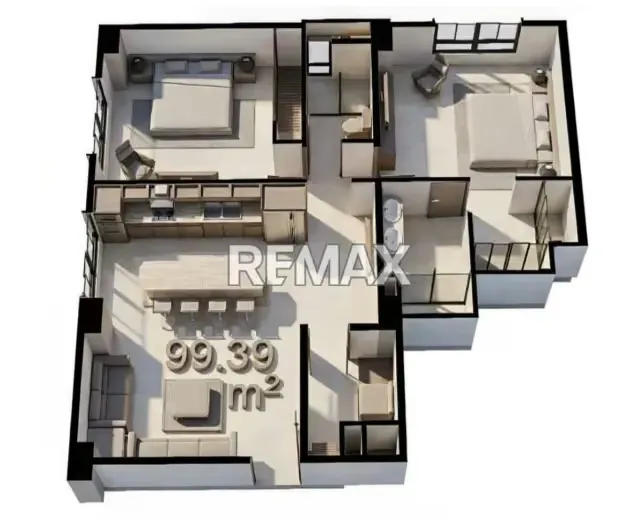 Residencias Estancia Suite. Apartamento 2 habitaciones, con FINANCIAMIENTO