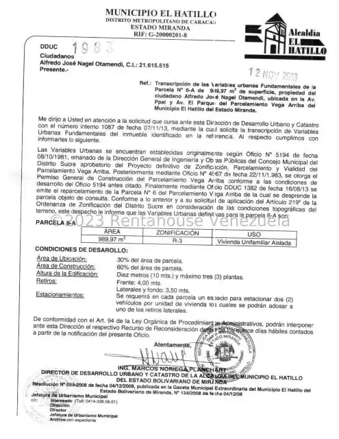 Terreno (Residencial) en Venta en La Boyera, Distrito Metropolitano - 38