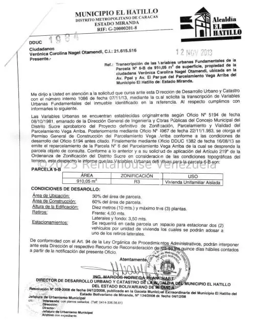 Terreno (Residencial) en Venta en La Boyera, Distrito Metropolitano - 39