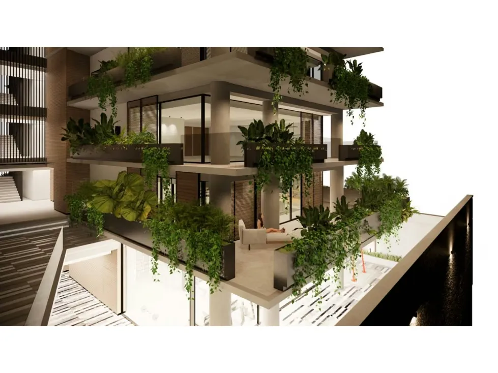 Altamira Norte. En venta Lujoso apartamento en PB en obra blanca - 4