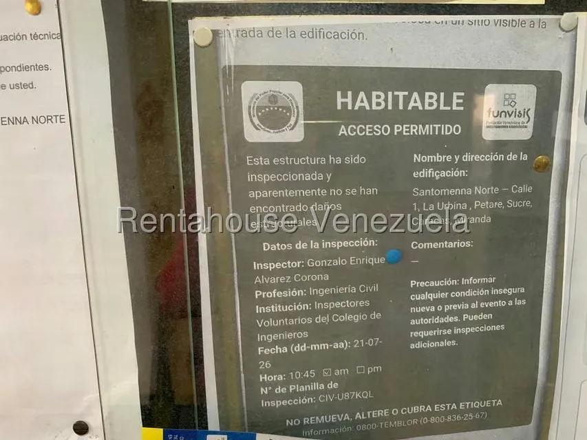 Apartamento (1 Nivel) en Alquiler en La Urbina, Distrito Metropolitano - 19
