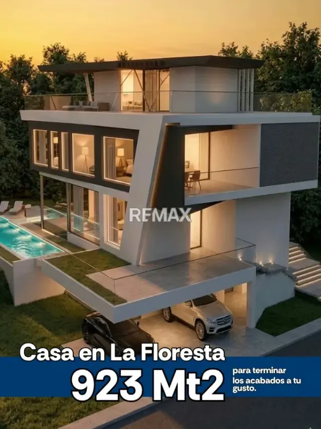 CASA DE LUJO EN CONSTRUCCIÓN – LA FLORESTA