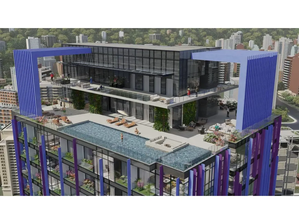 Se vende Apto 44.29m² Financiado 1h/1b/1p Las Mercedes - 6