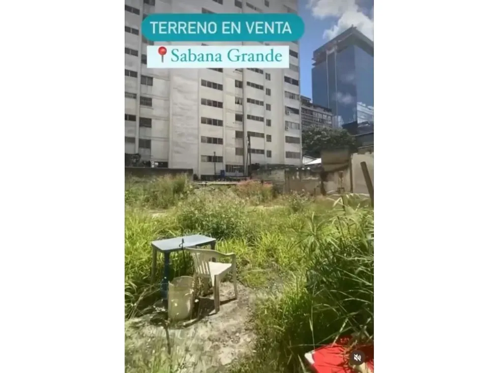 Vendo terreno 392m2 Sabana Grande 1644