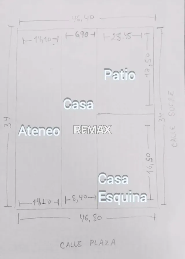 Venta Terreno esquina avenida principal Guacara de 1.584 mts2 - 2