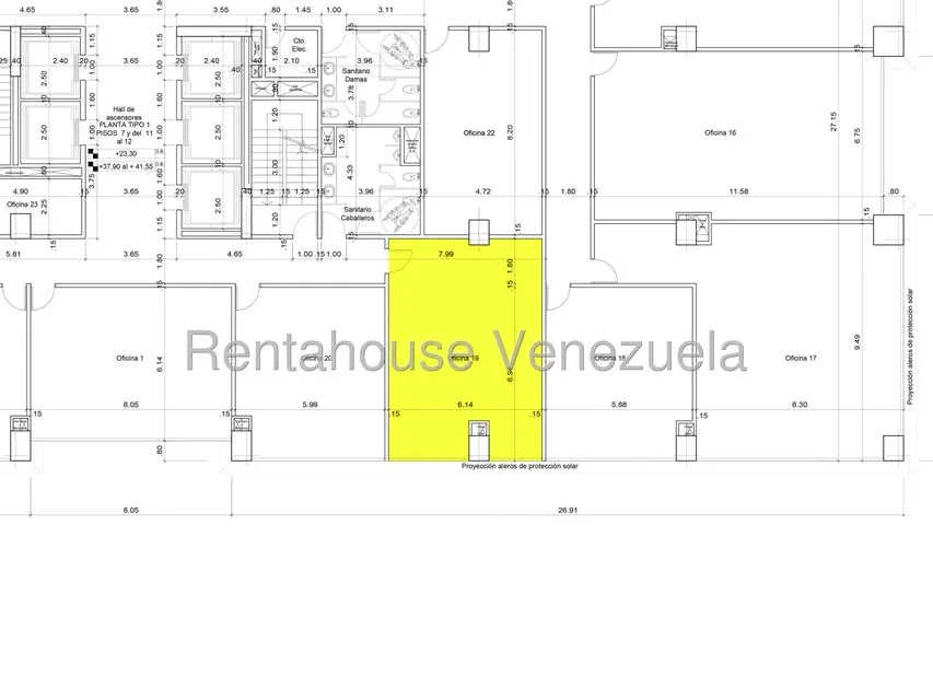 Oficina en Venta en Las Mercedes, Distrito Metropolitano - 6