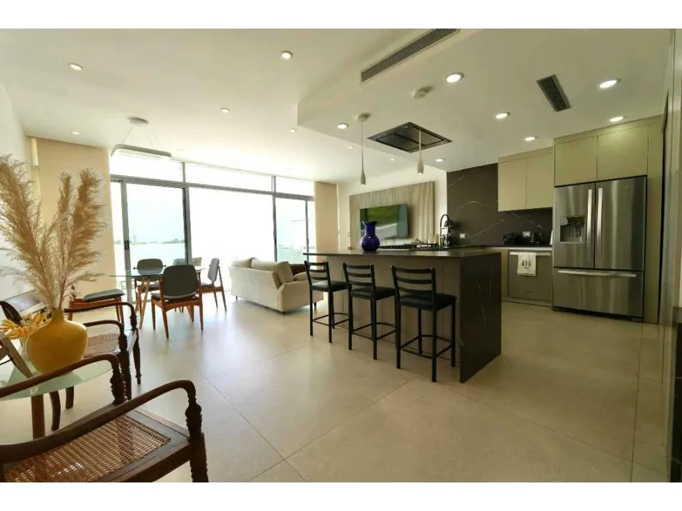 APARTAMETO DE NUEVA DATA CON VISTA AL AVILA, SANTA FE SUR, 140 mts - 4