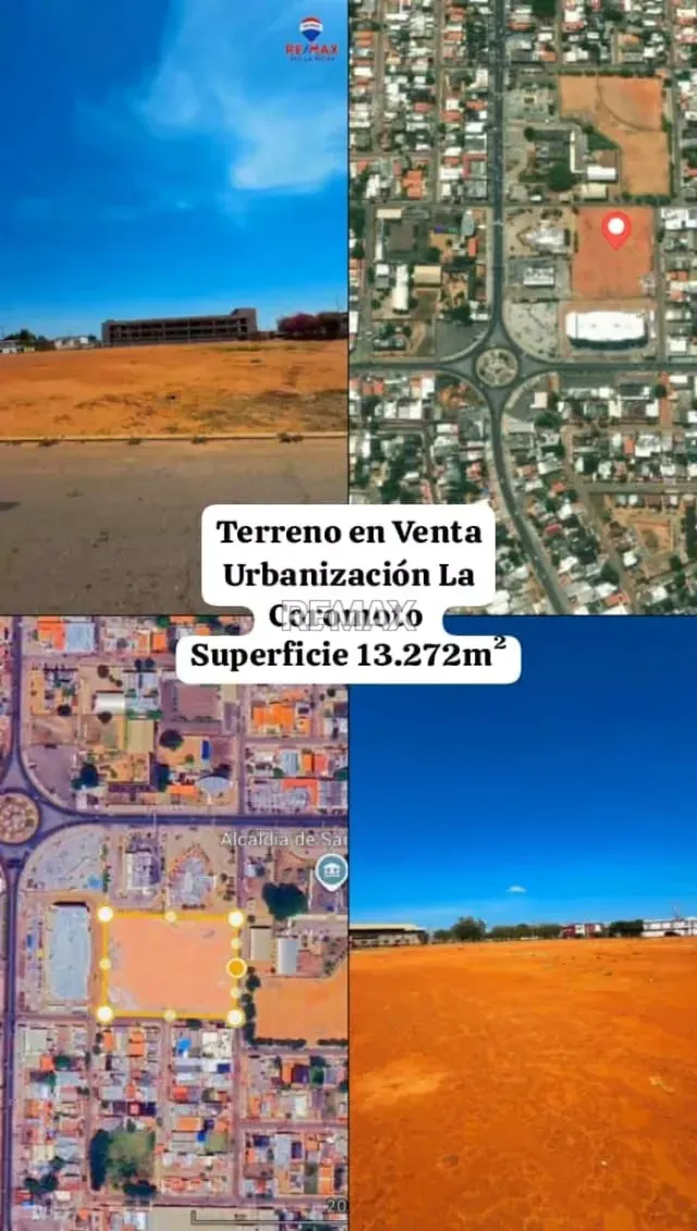 SE VENDE TERRENO URBANIZACIÓN COROMOTO ZONA A