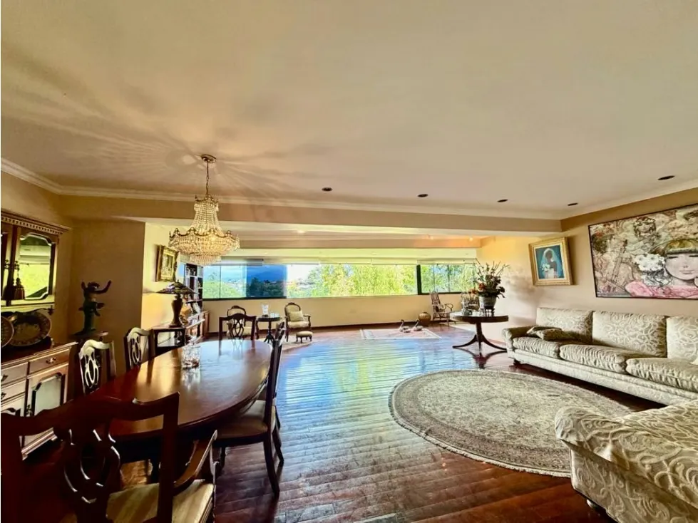 Se vende apto 440m2 4h+estudio+ch/5b/4p Alto Hatillo
