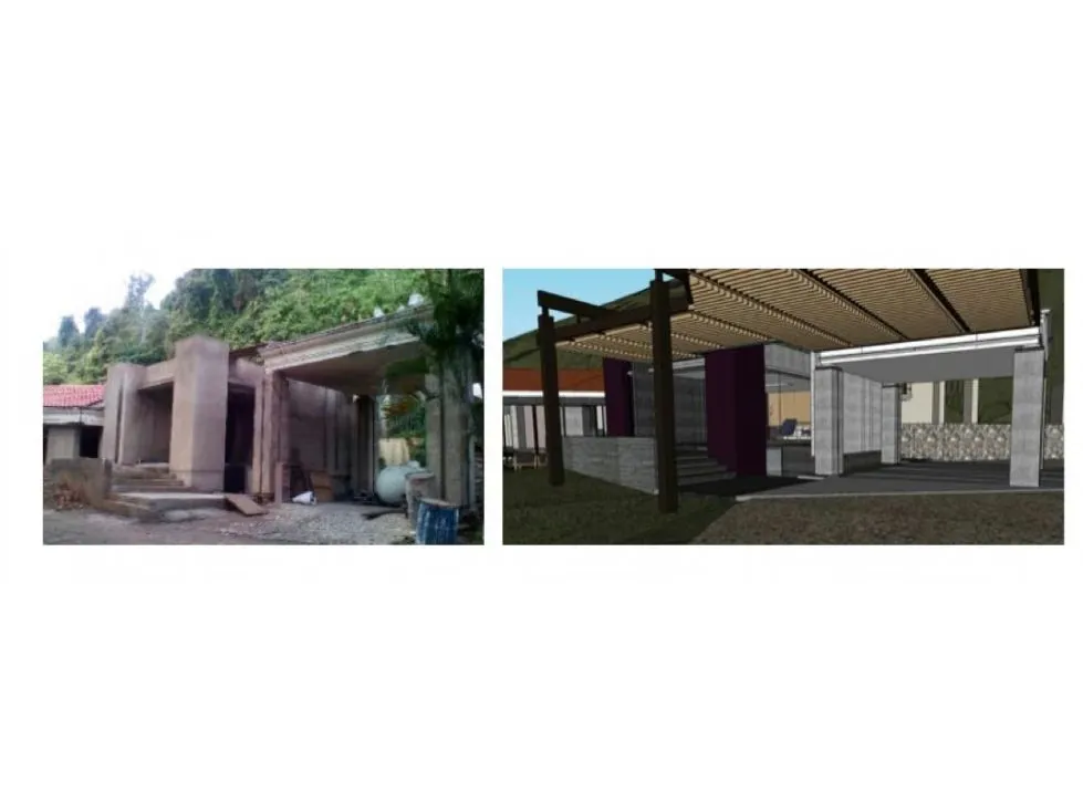 Vendo casa 1250m2 4h+s/4.5b+s/15p Cerro Verde 3655