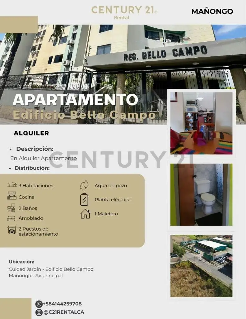 Apartamento en alquiler