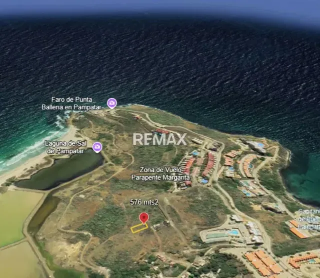 INVIERTE EN LA CUEVA DEL BUFÓN: EN VENTA TERRENO DE 576M² CON VISTA AL MAR EN LAS SALINAS DE PAMPATAR. ¡EL LUGAR PERFECTO PARA TU PRÓXIMO PROYECTO RESIDENCIAL O TURÍSTICO EN MARGARITA! - 2
