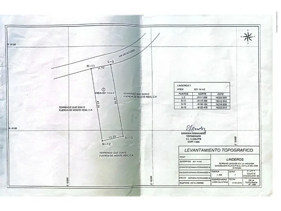 VENTA DE TERRENO EN LA LAGUNITA -SECTOR CAICAGUANA