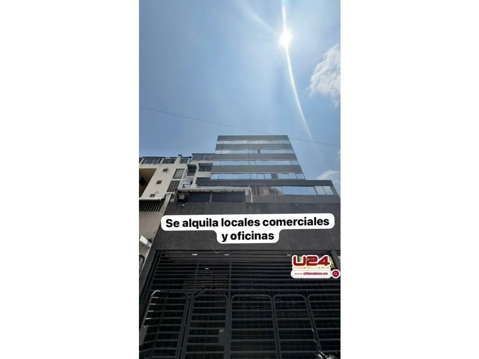 Alquilo oficina 50m2 Chacaíto 9768
